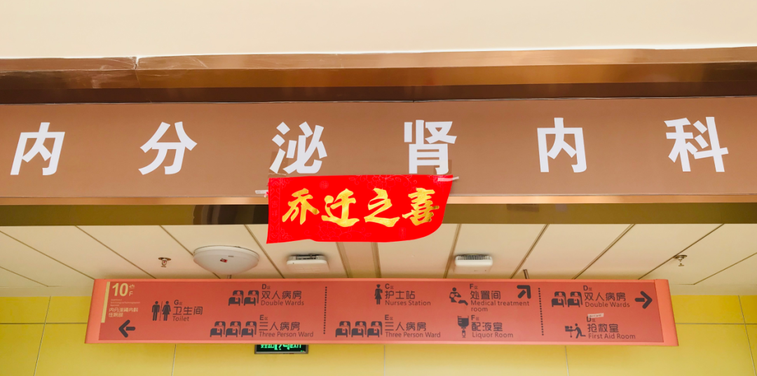 內(nèi)分泌腎內(nèi)科搬遷至醫(yī)院新大樓十層，全新的環(huán)境不一樣的就醫(yī)體驗！